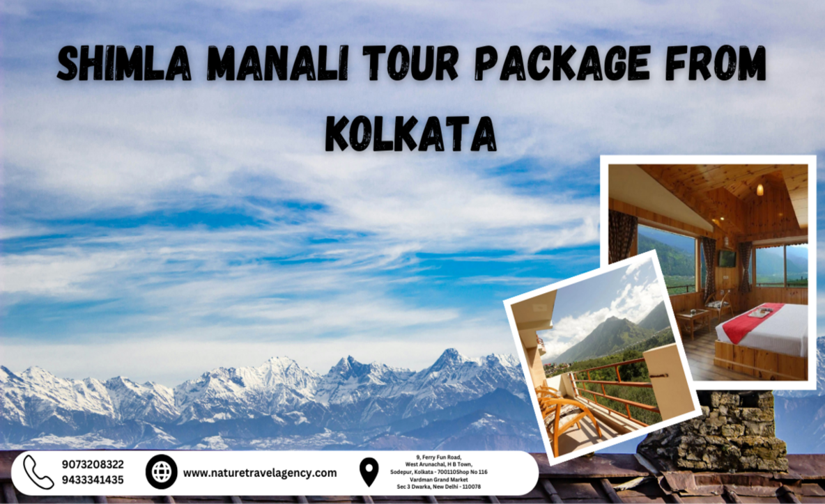 Manali Shimla Tour Packages From Kolkata, Manali tour package from Kolkata